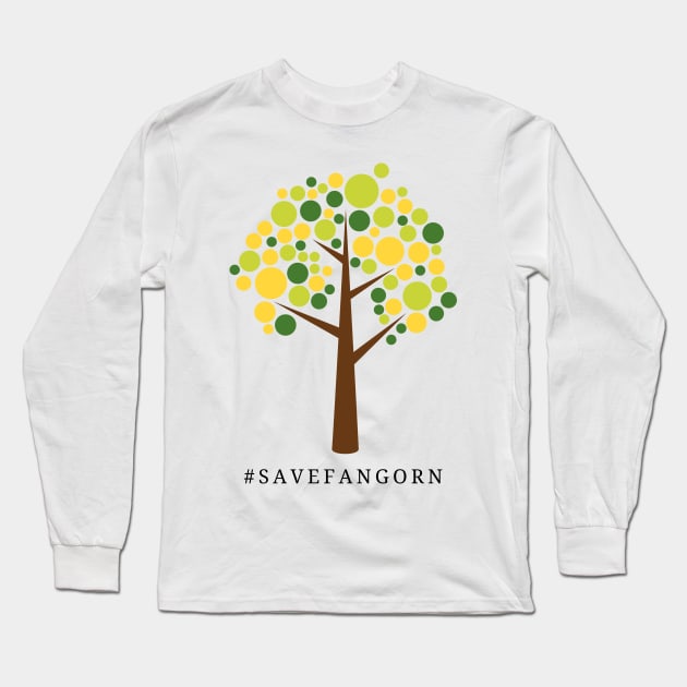 Save Fangorn - Environment - Fantasy Long Sleeve T-Shirt by Fenay-Designs